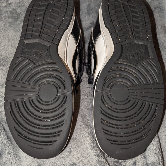 Nike dunk low retro White/black/metallic gold - Picture 4 of 13